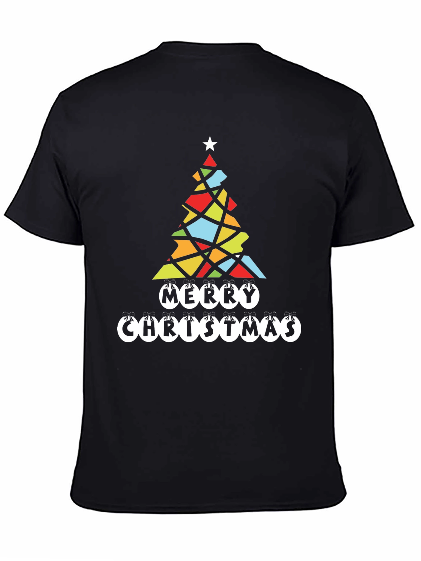 Festive Christmas Tree Graphic Tee