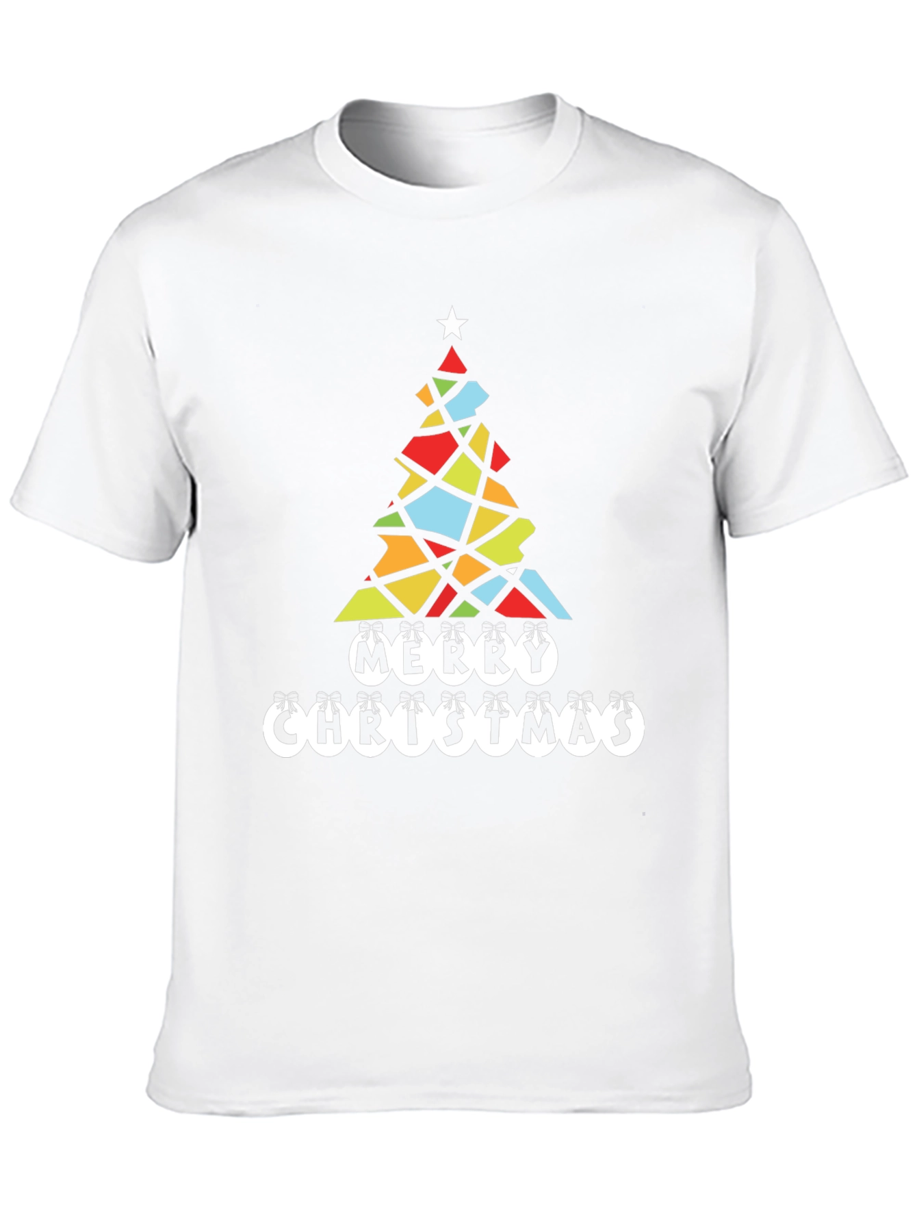 Festive Christmas Tree Graphic Tee