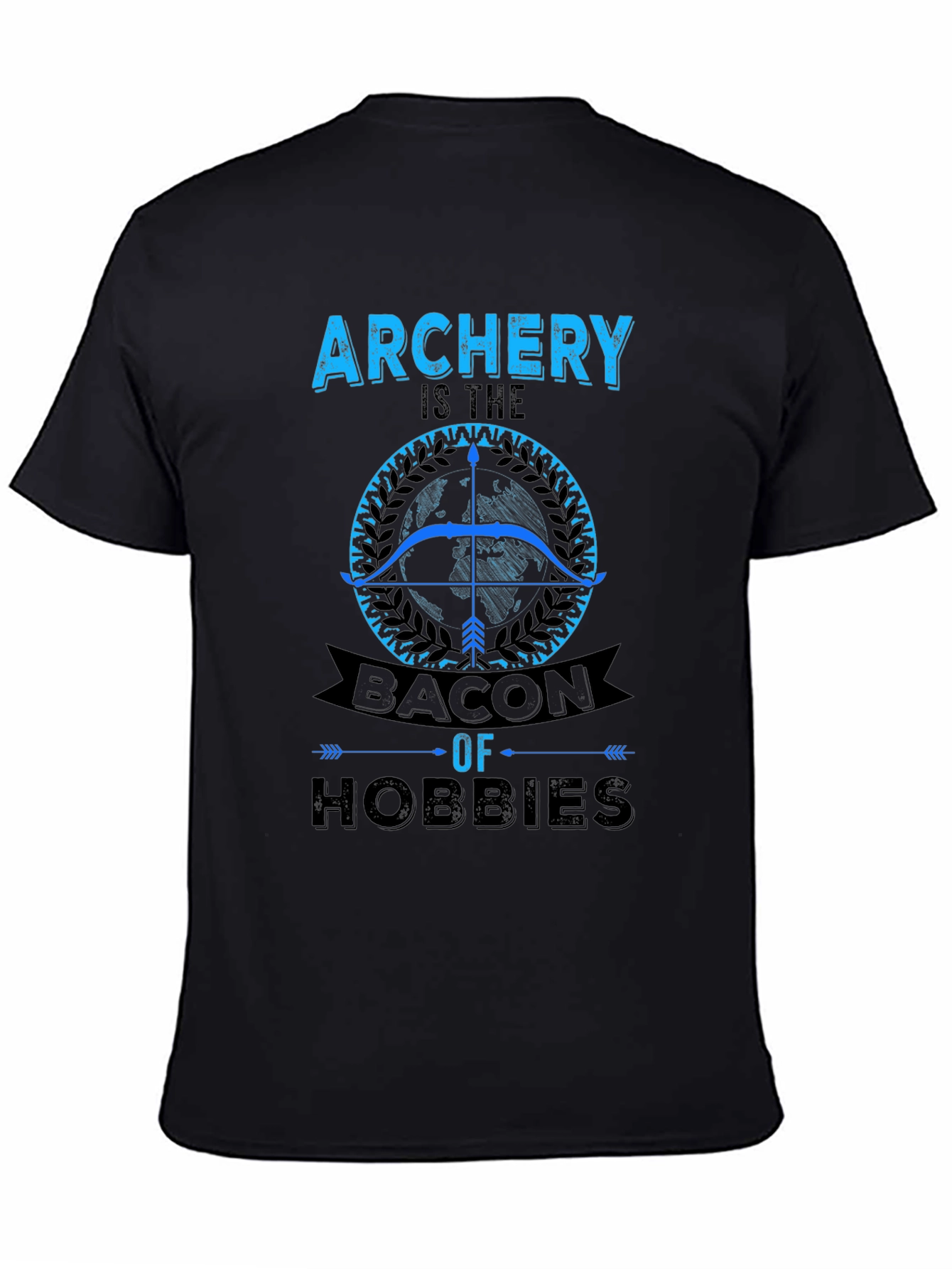 Archery Bacon of Hobbies Graphic T-Shirt