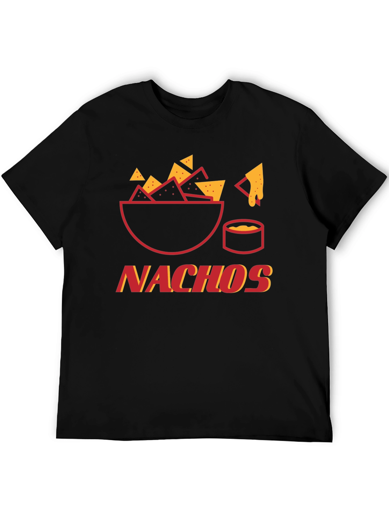 Nachos Graphic Tee - Foodie T-Shirt