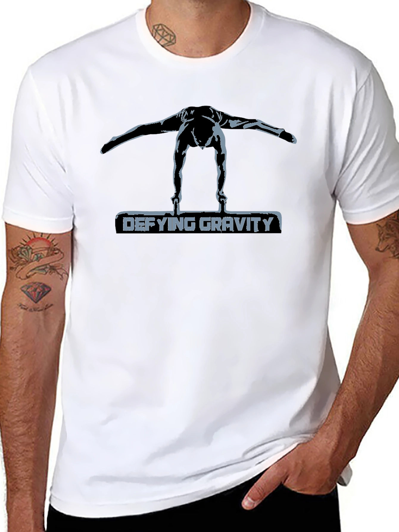 Defying Gravity Gymnastics Graphic Tee
