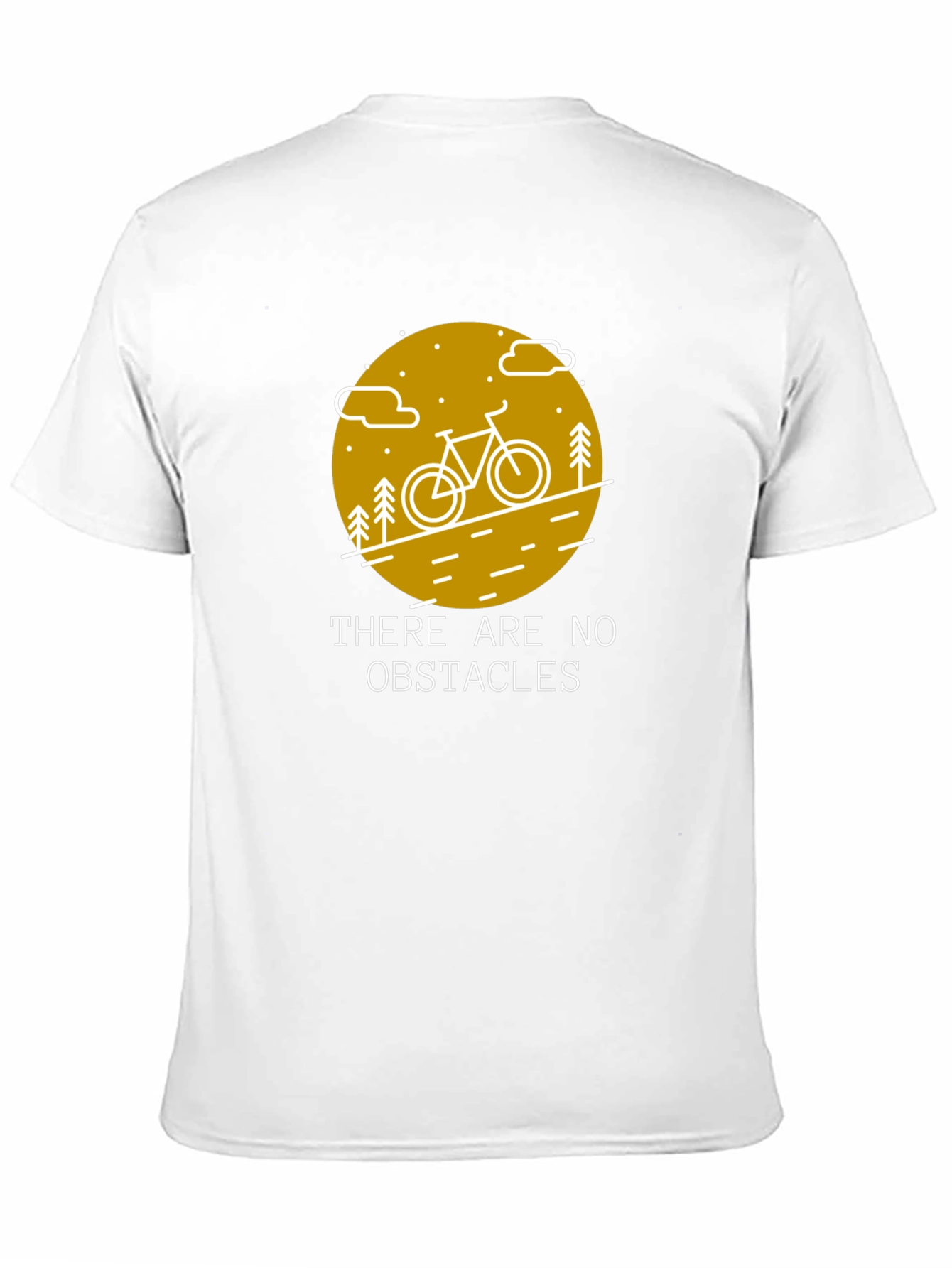 Obstacle Free Biking Graphic Tee