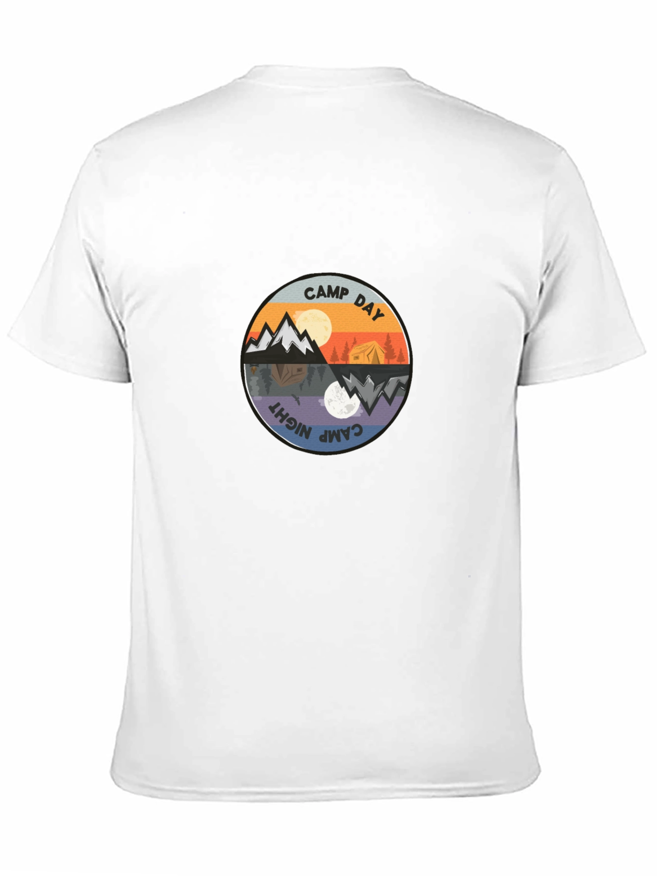Camp Day & Night Graphic Tee