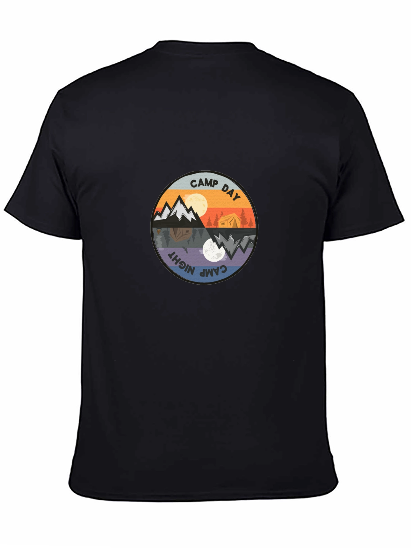 Camp Day & Night Graphic Tee