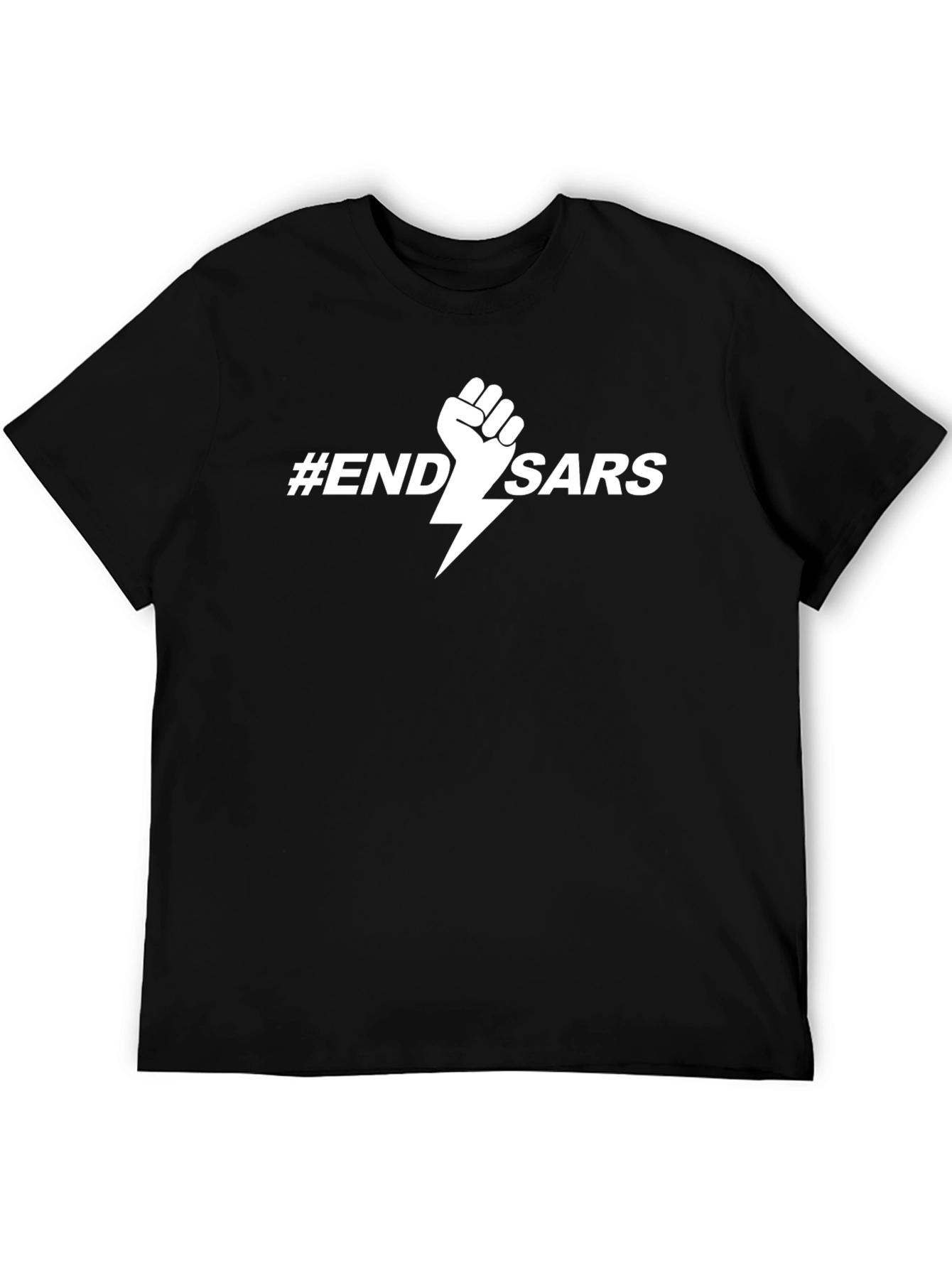 End SARS T-Shirt - Black Graphic Tee