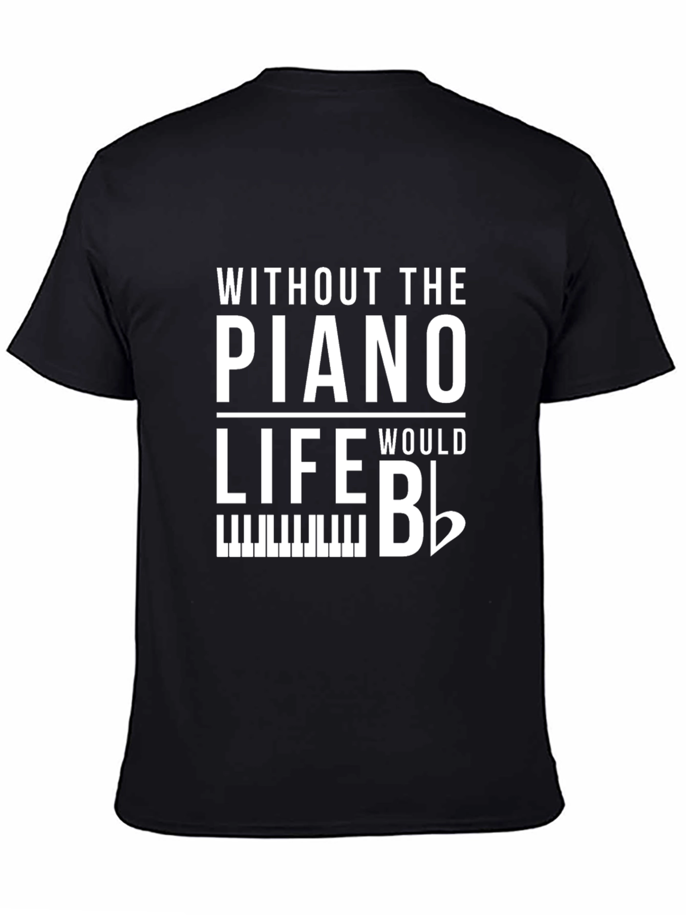 Piano Life Funny Music T-Shirt