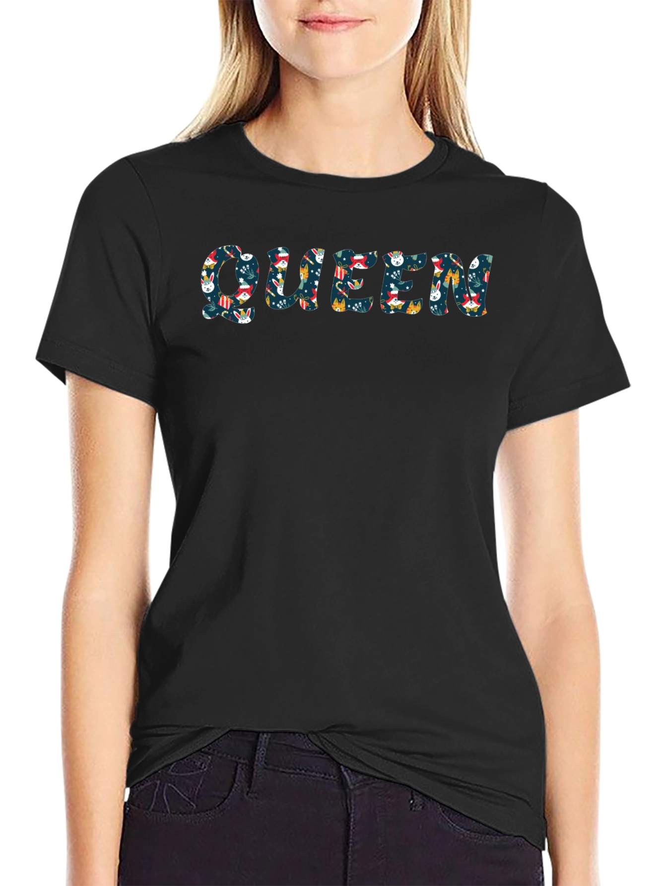 Easter Queen Black T-Shirt