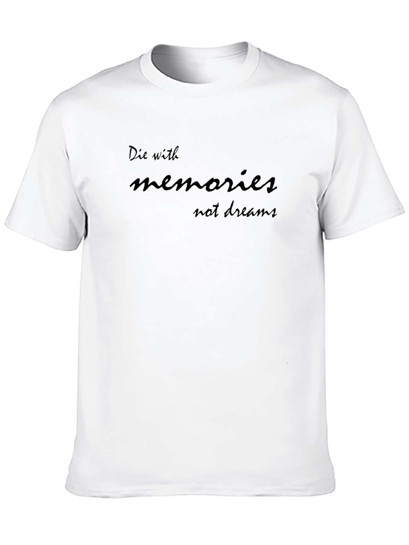 Die With Memories Graphic Tee - Black