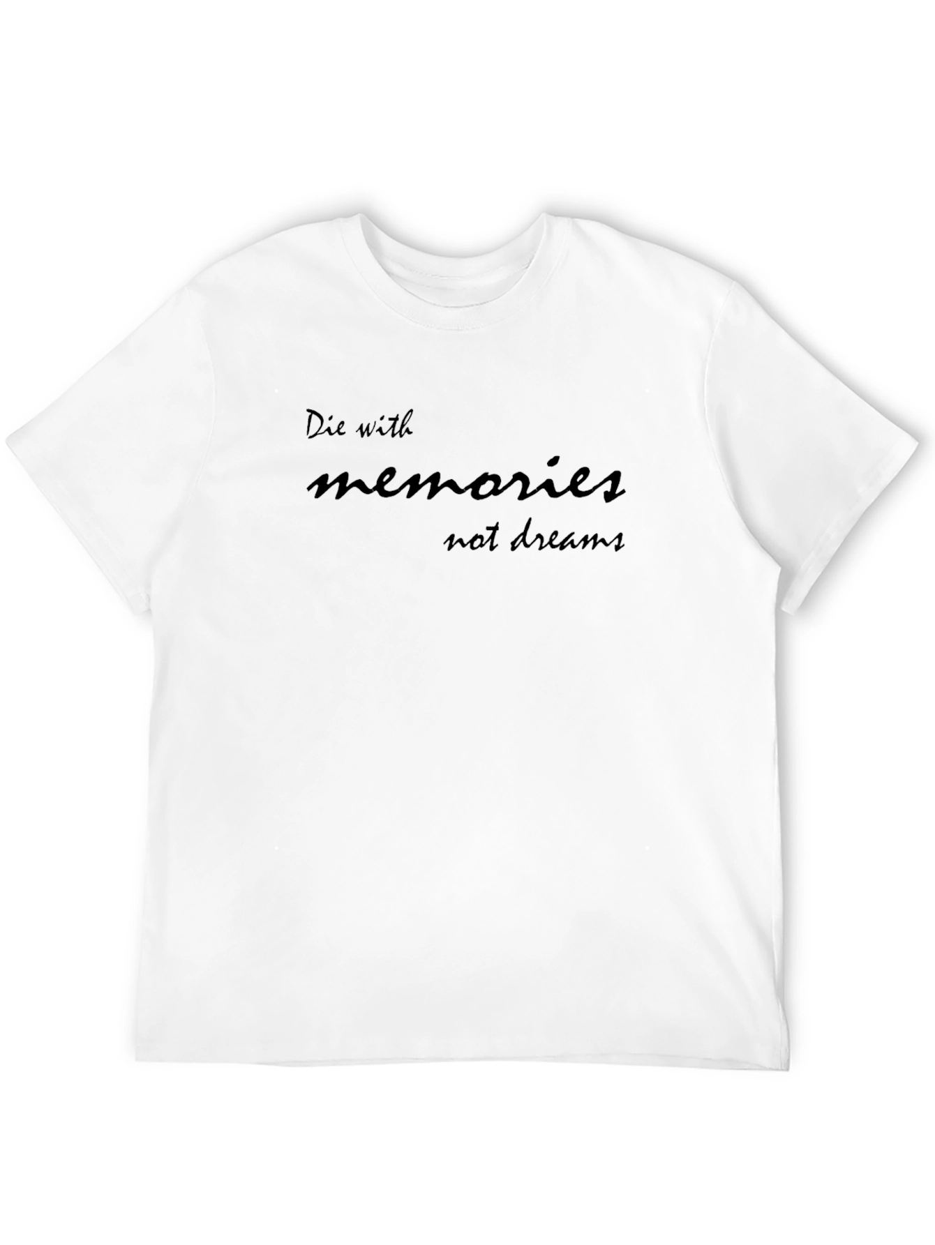 Die With Memories Graphic Tee - Black