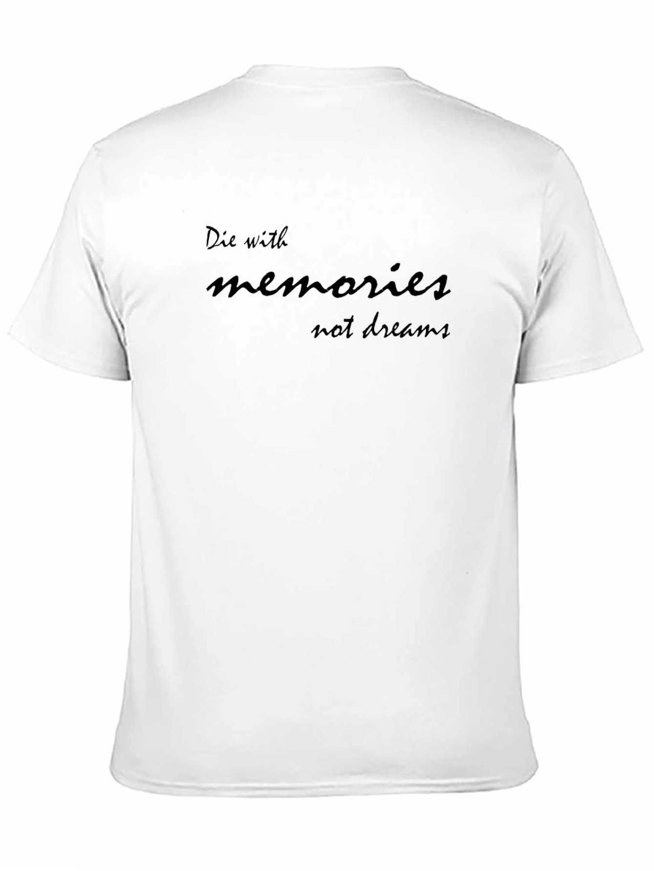 Die With Memories Graphic Tee - Black