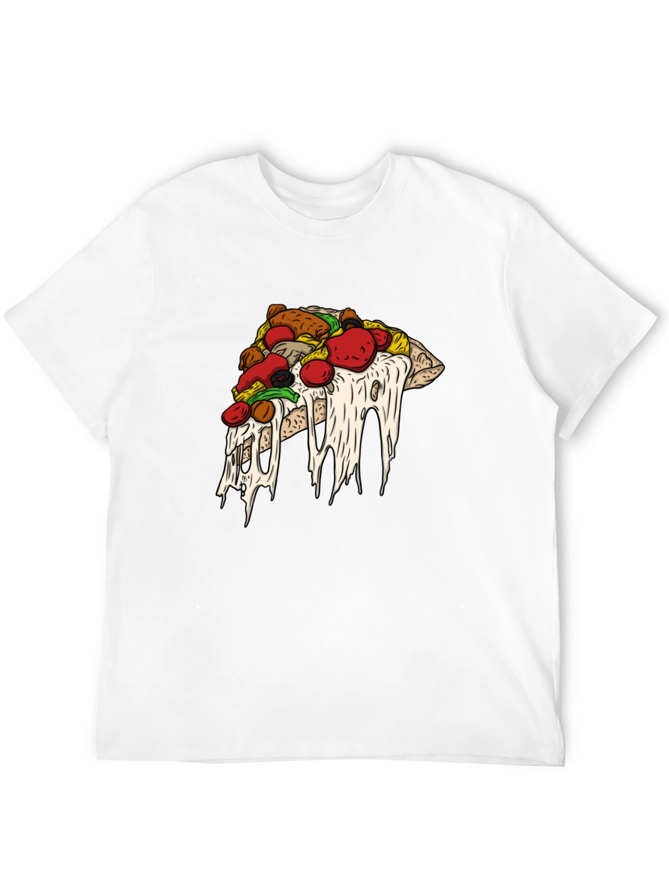 Pizza Slice Graphic T-Shirt