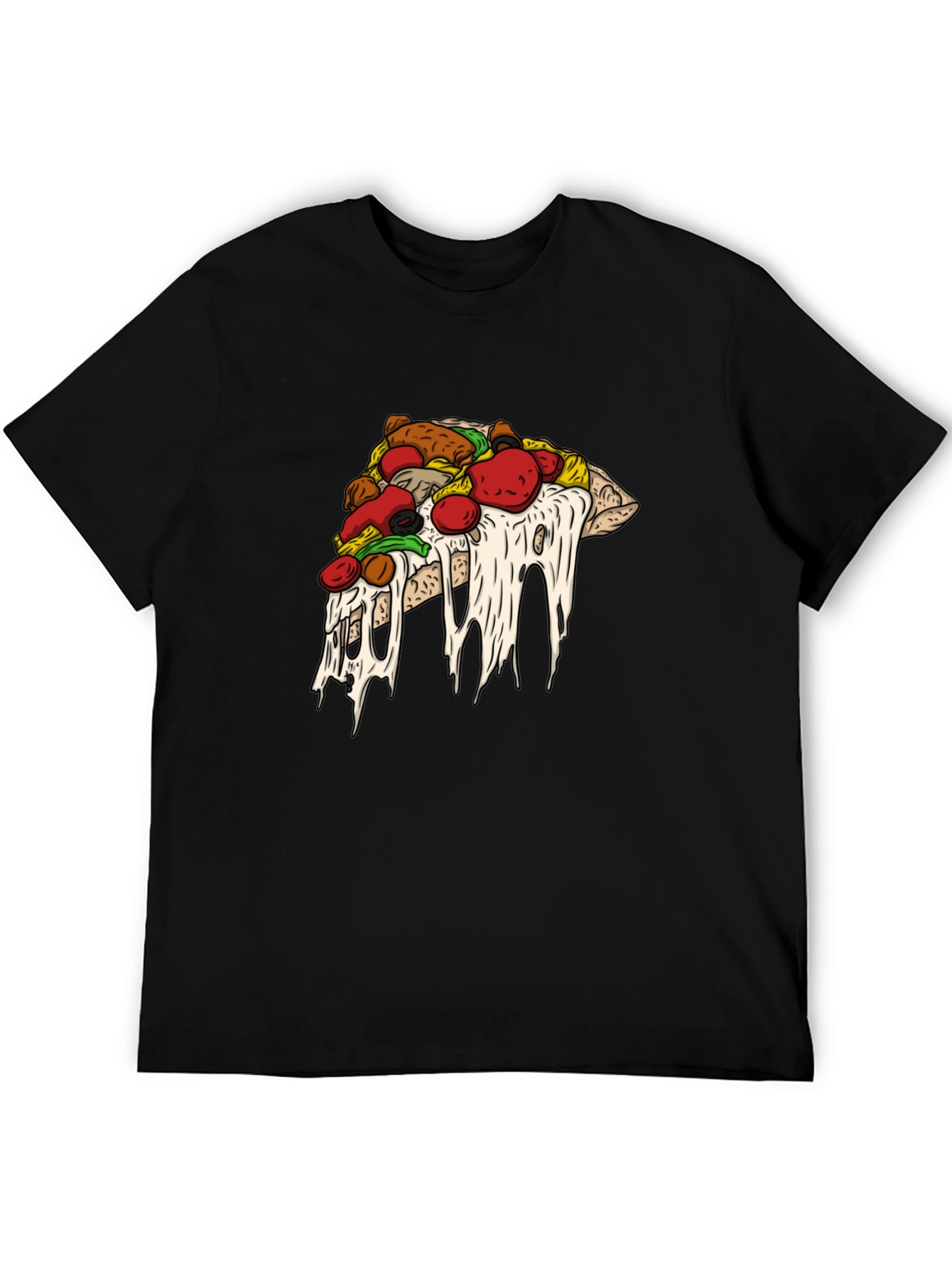 Pizza Slice Graphic T-Shirt