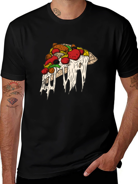 Pizza Slice Graphic T-Shirt