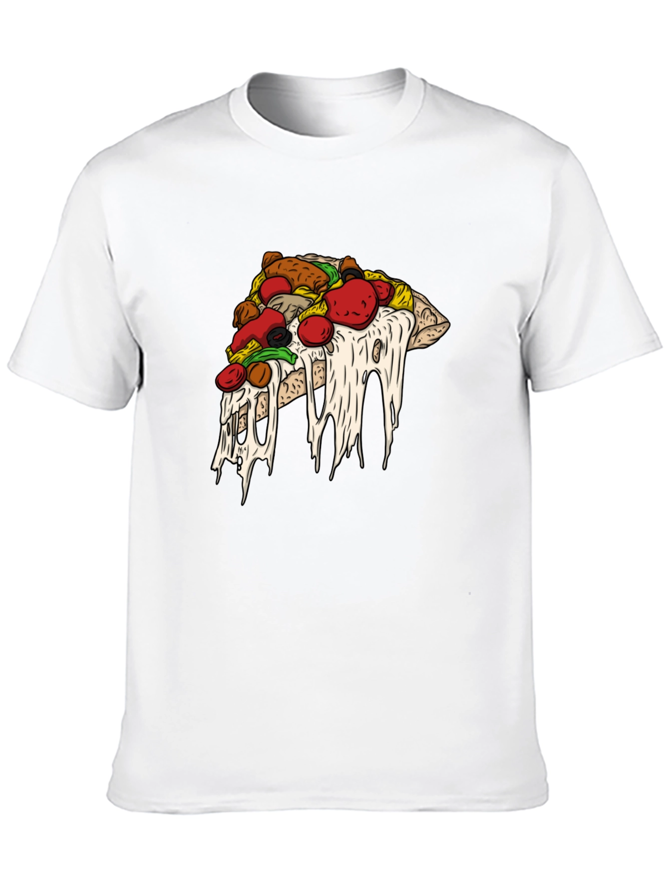 Pizza Slice Graphic T-Shirt
