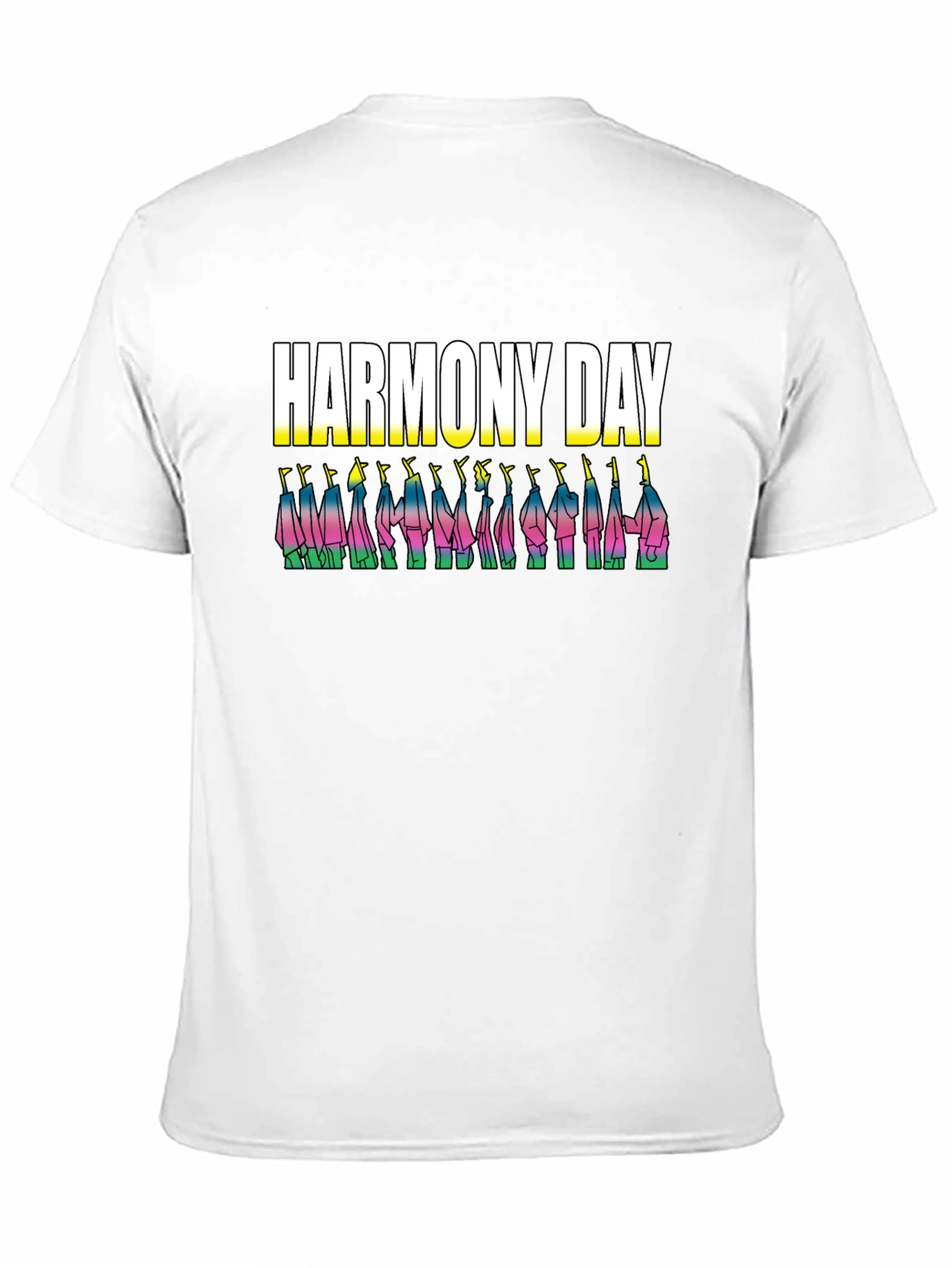 Harmony Day Black Graphic Tee