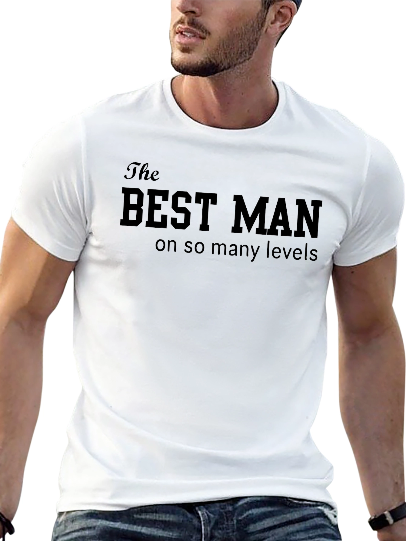 The Best Man T-Shirt - Grooms Crew Apparel
