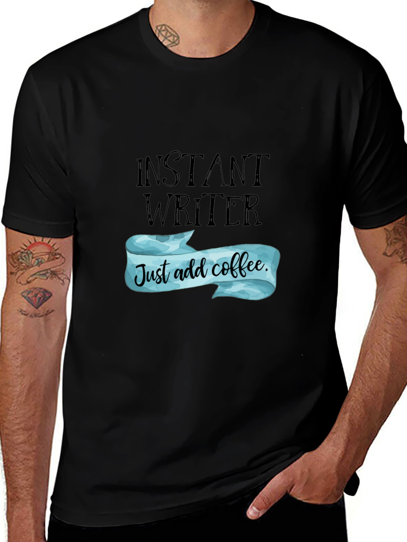 Instant Writer Coffee T-Shirt