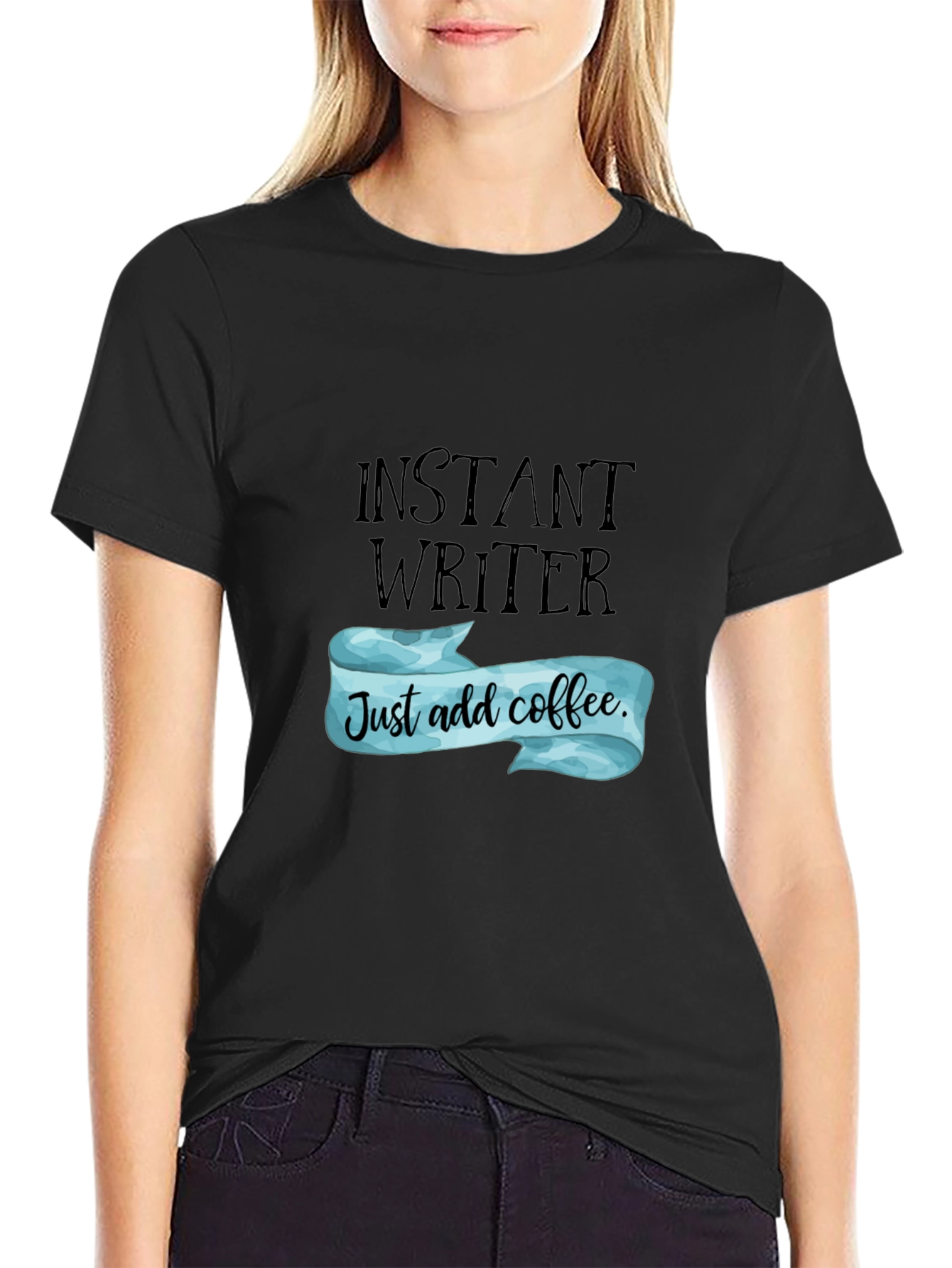 Instant Writer Coffee T-Shirt