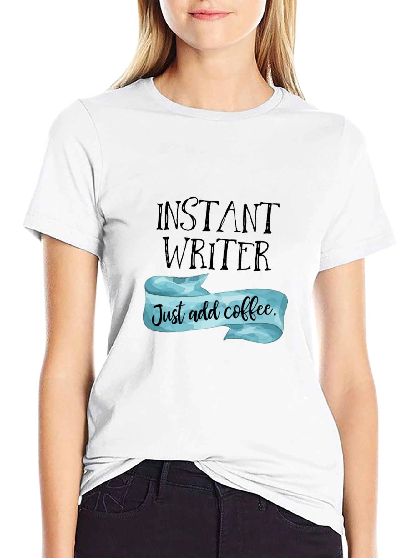 Instant Writer Coffee T-Shirt