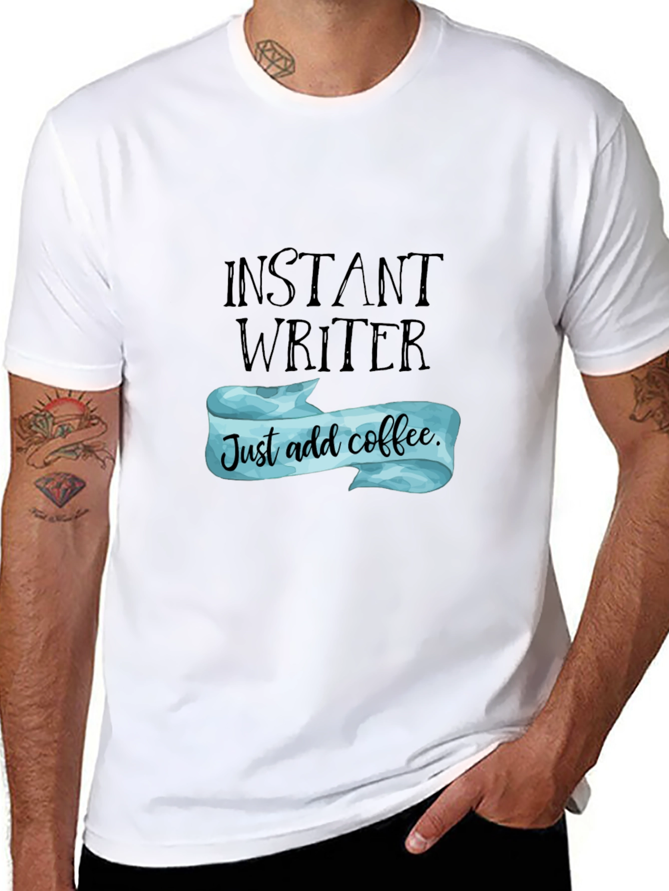 Instant Writer Coffee T-Shirt