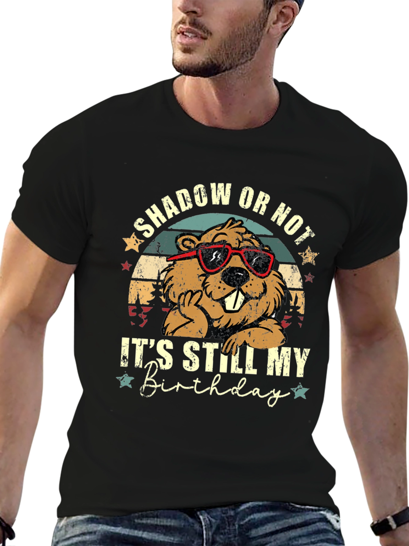 Shadow or Not Its Still My Birthday T-Shirt