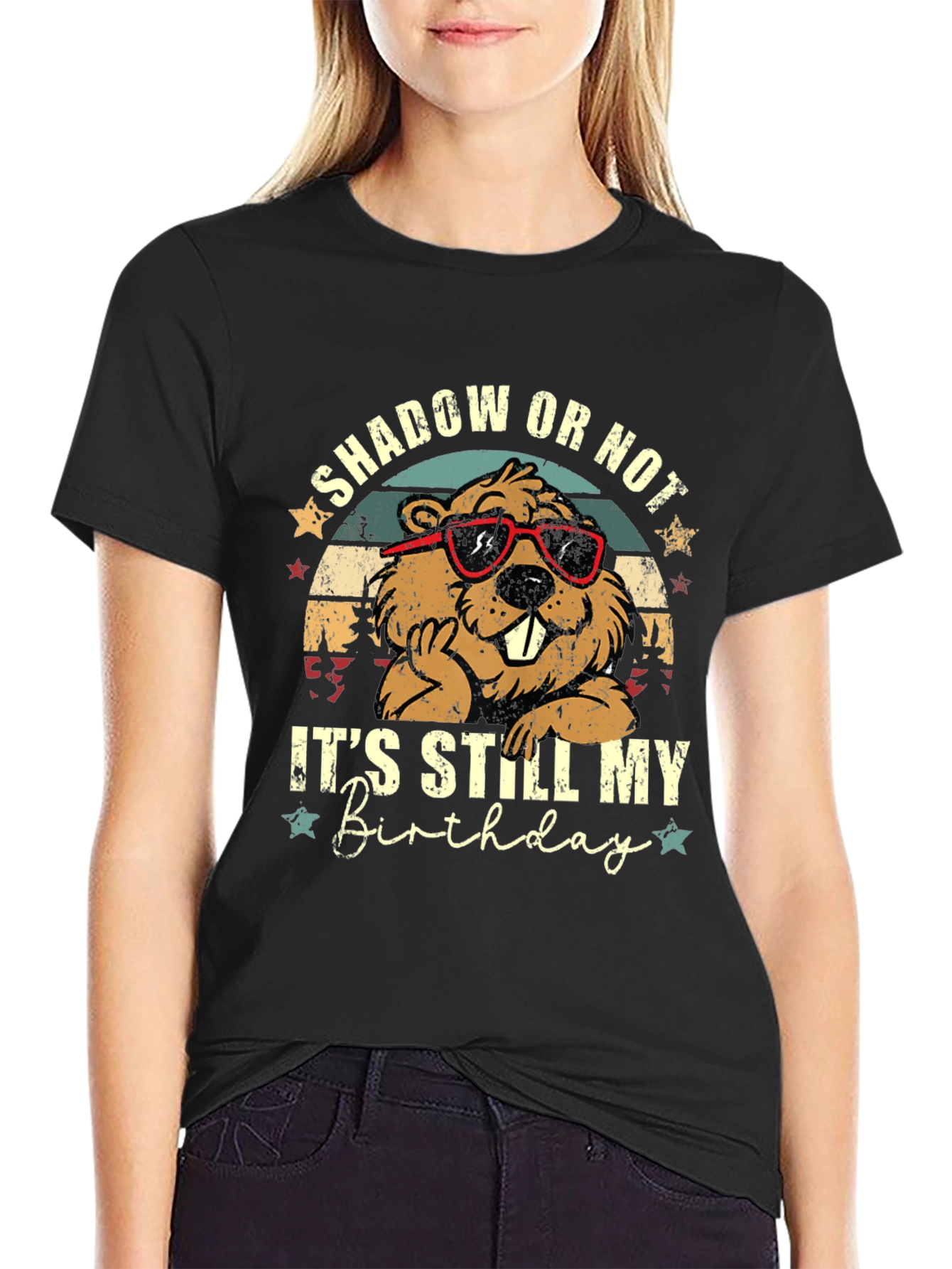 Shadow or Not Its Still My Birthday T-Shirt