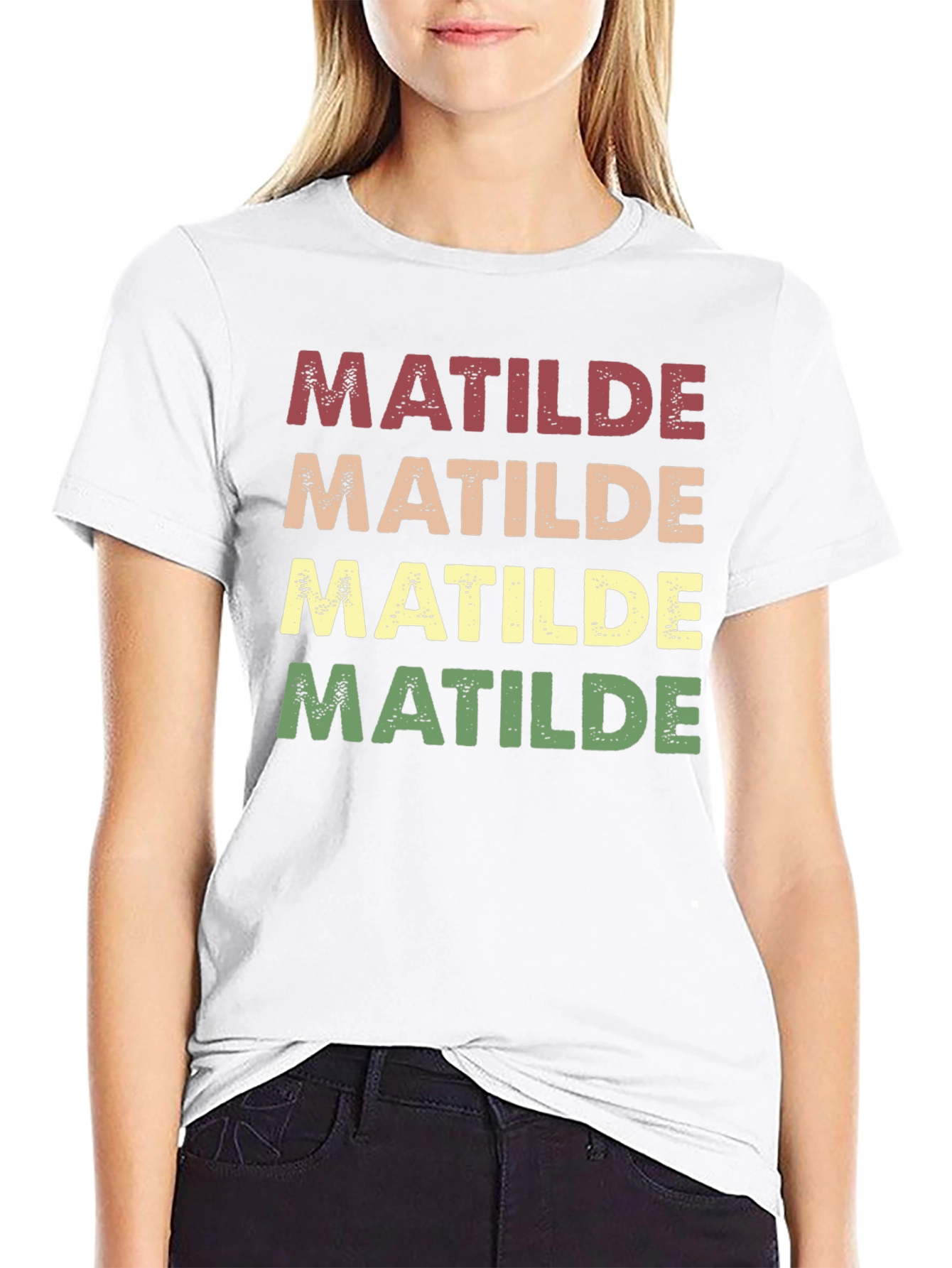 Matilde Retro Style T-Shirt