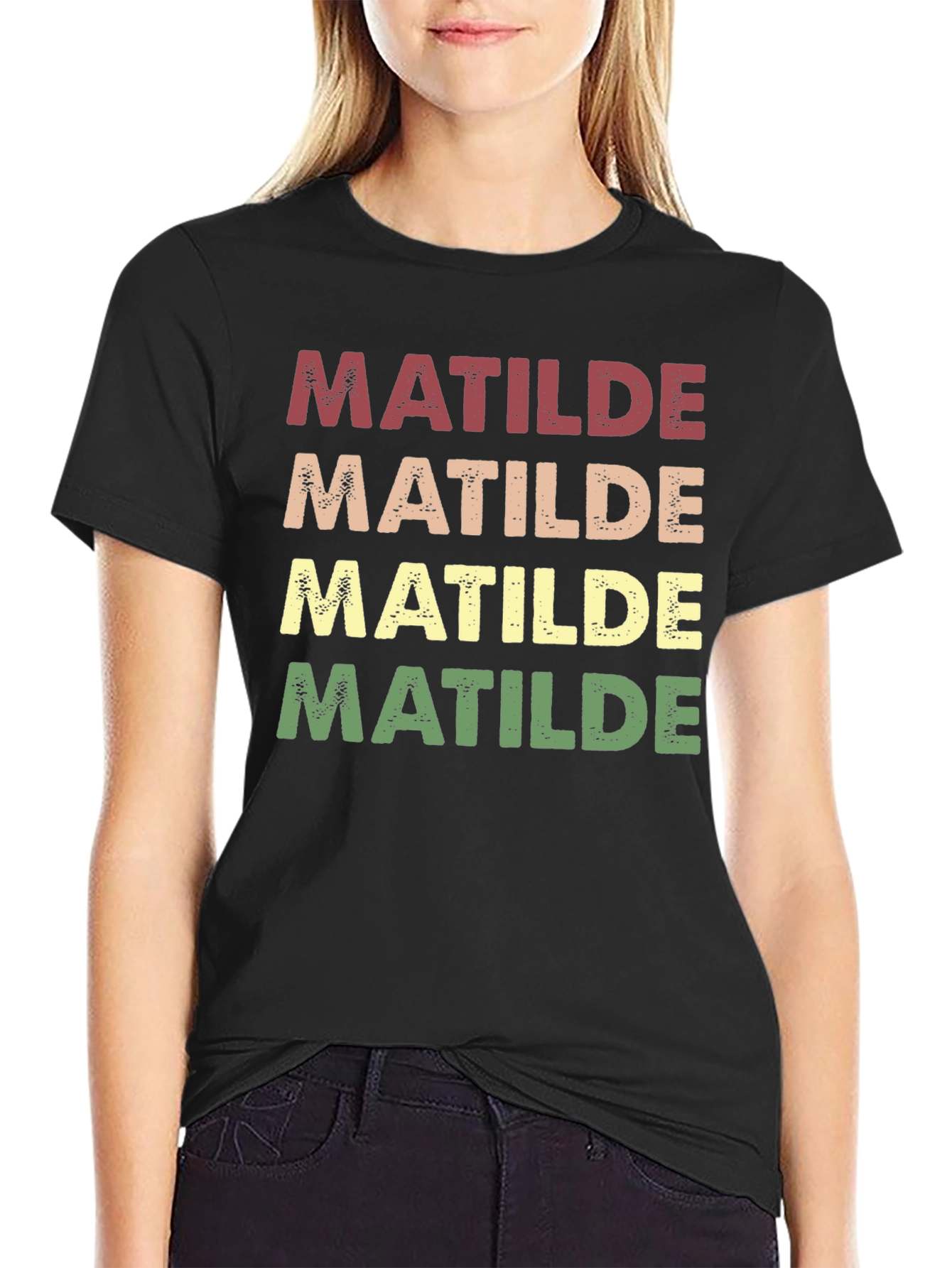 Matilde Retro Style T-Shirt
