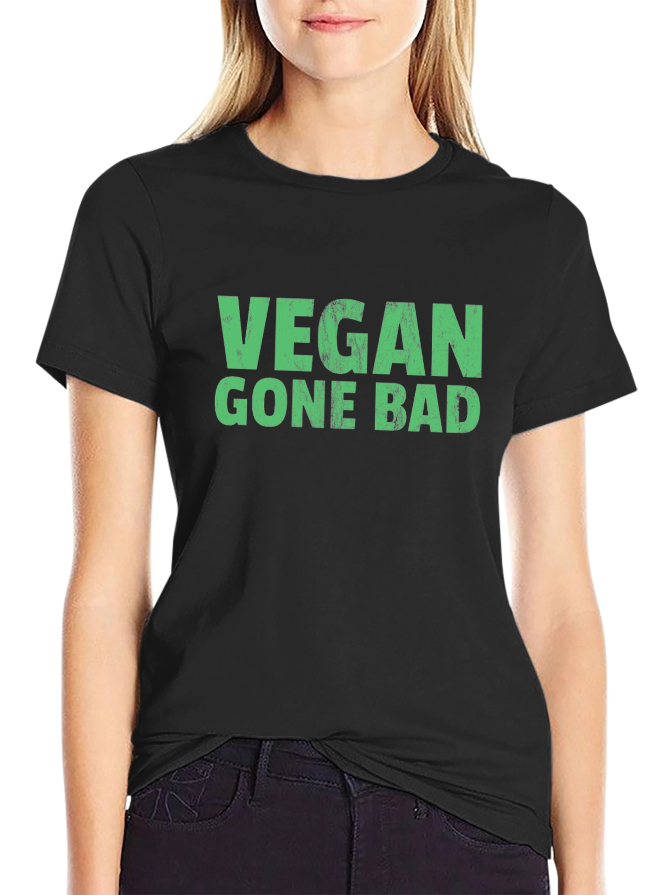 Vegan Gone Bad T-Shirt - Funny Statement Tee