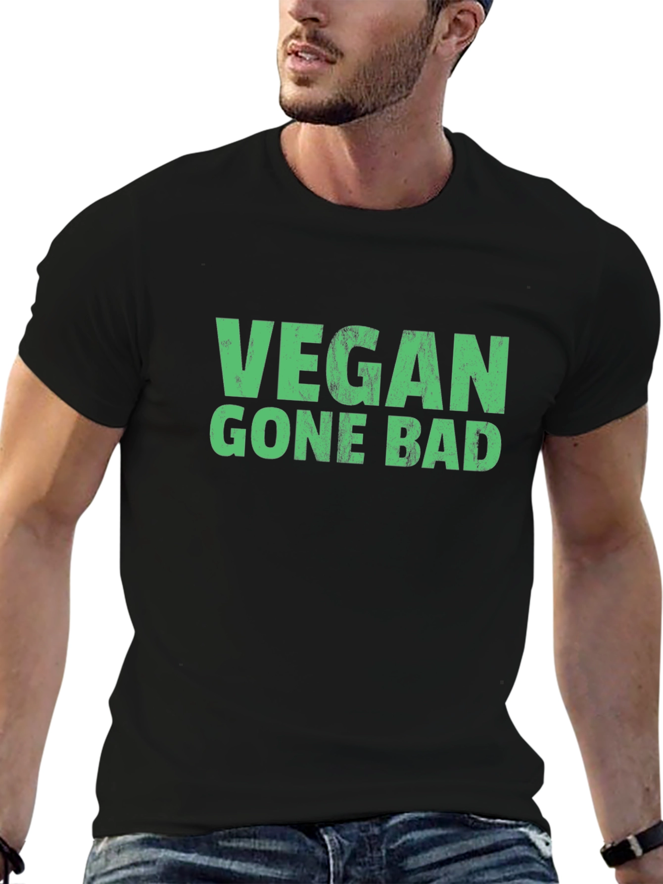 Vegan Gone Bad T-Shirt - Funny Statement Tee