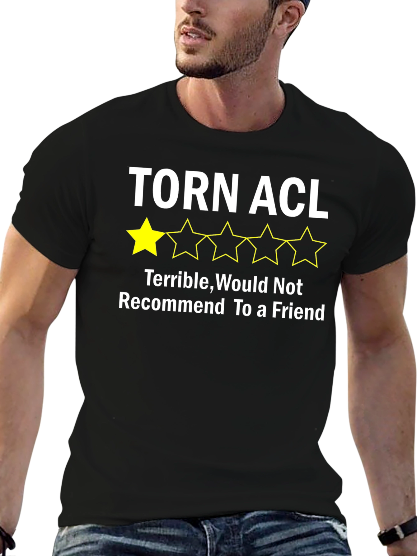 Torn ACL Funny Graphic Tee