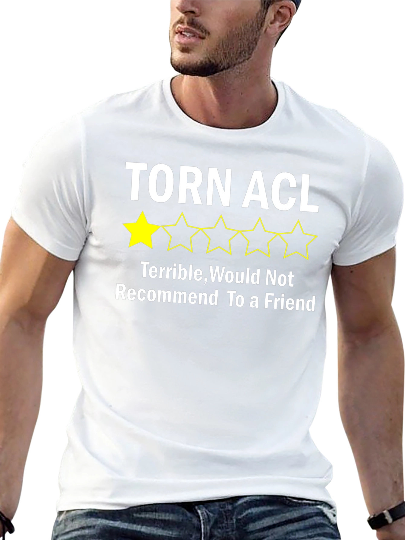 Torn ACL Funny Graphic Tee