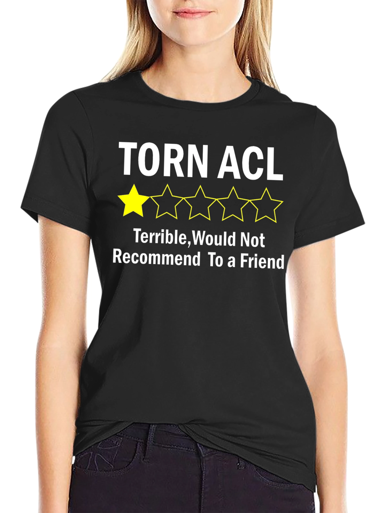 Torn ACL Funny Graphic Tee
