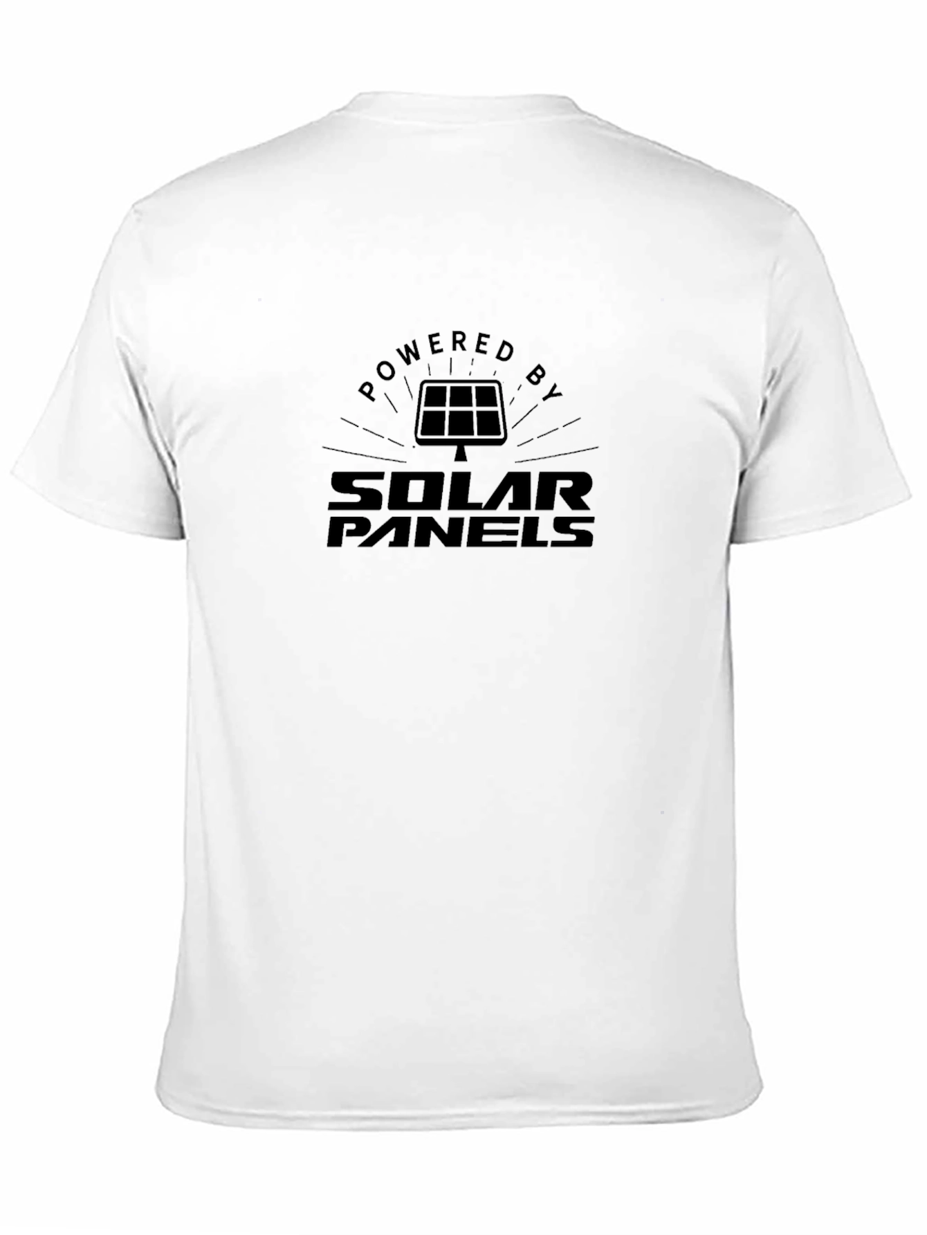 Powered by Solar Panels Graphic Tee
