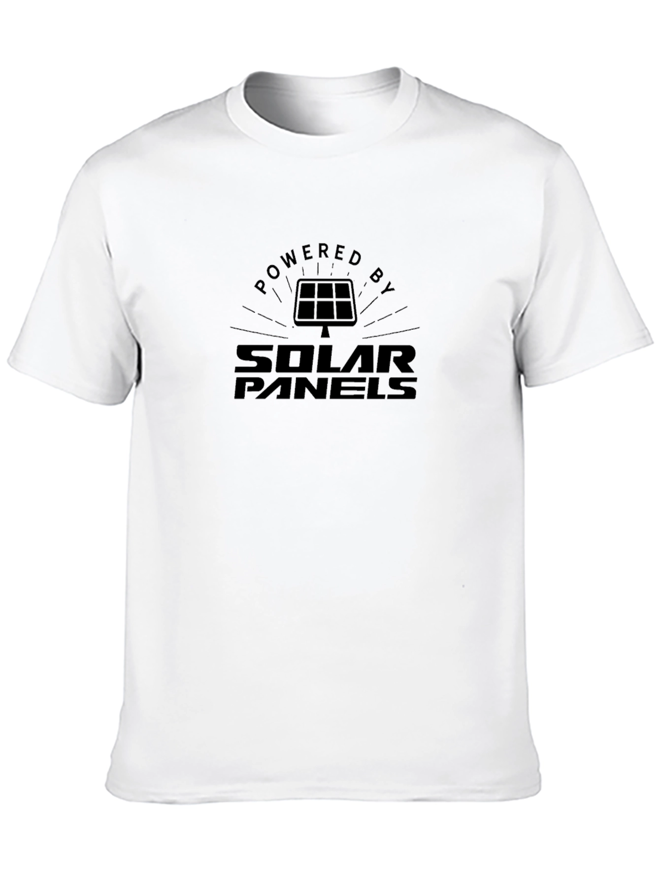 Powered by Solar Panels Graphic Tee