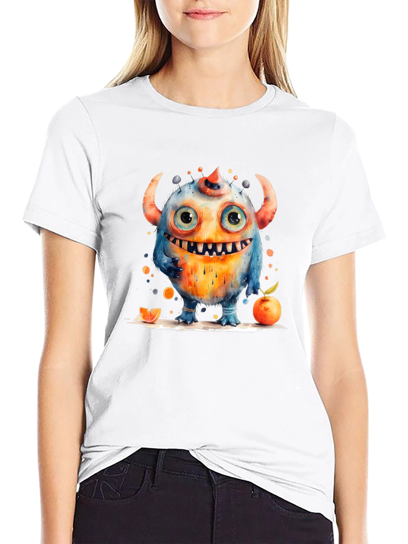 Monster Graphic Tee - Fun Cartoon Creature Design