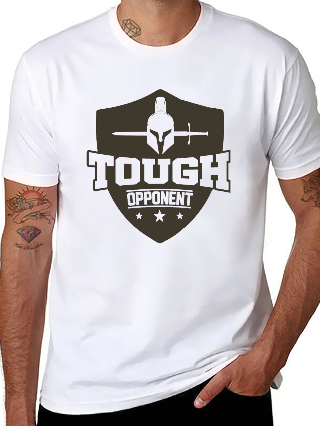 Tough Opponent Spartan Graphic Tee