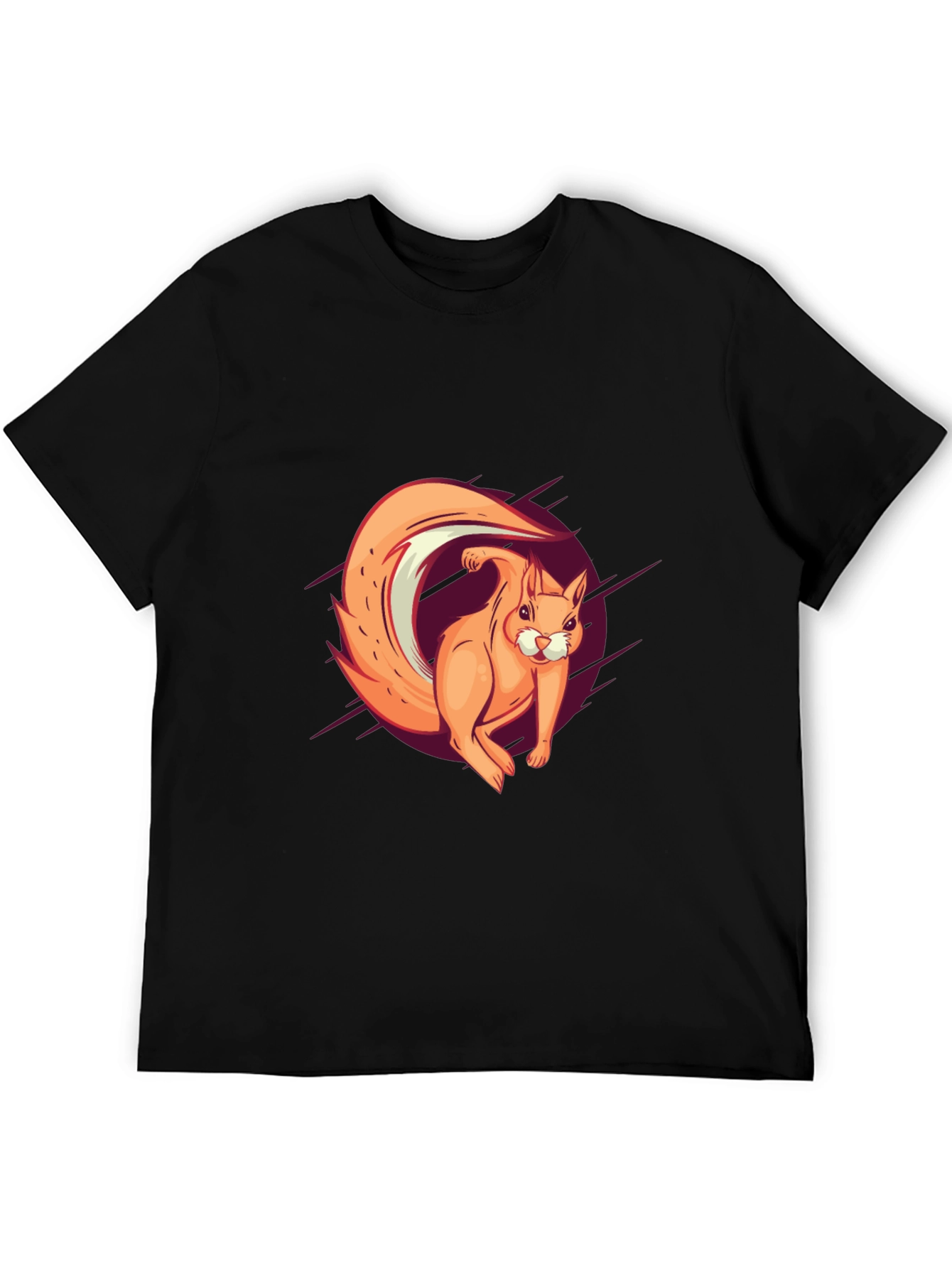 Squirrel Graphic Tee - Fun Casual Style