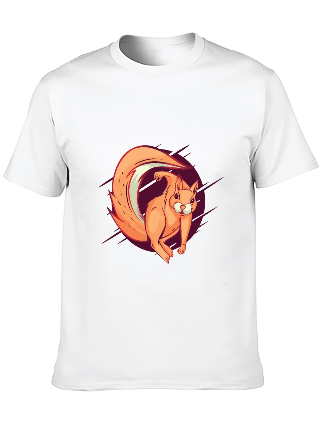 Squirrel Graphic Tee - Fun Casual Style