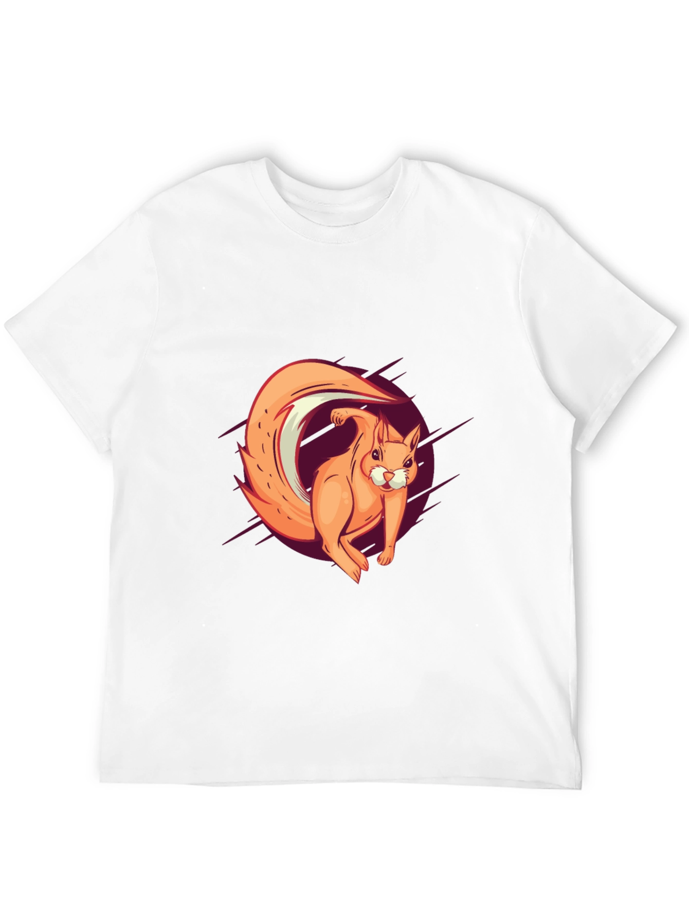 Squirrel Graphic Tee - Fun Casual Style