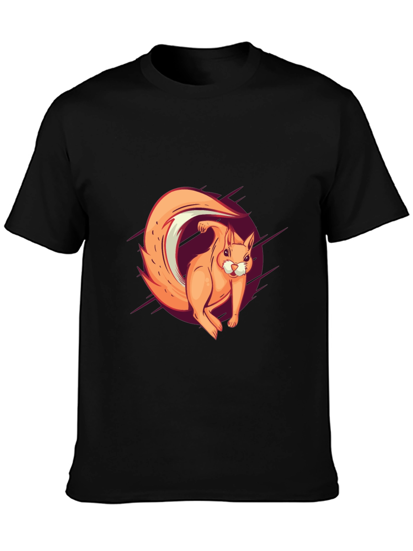 Squirrel Graphic Tee - Fun Casual Style