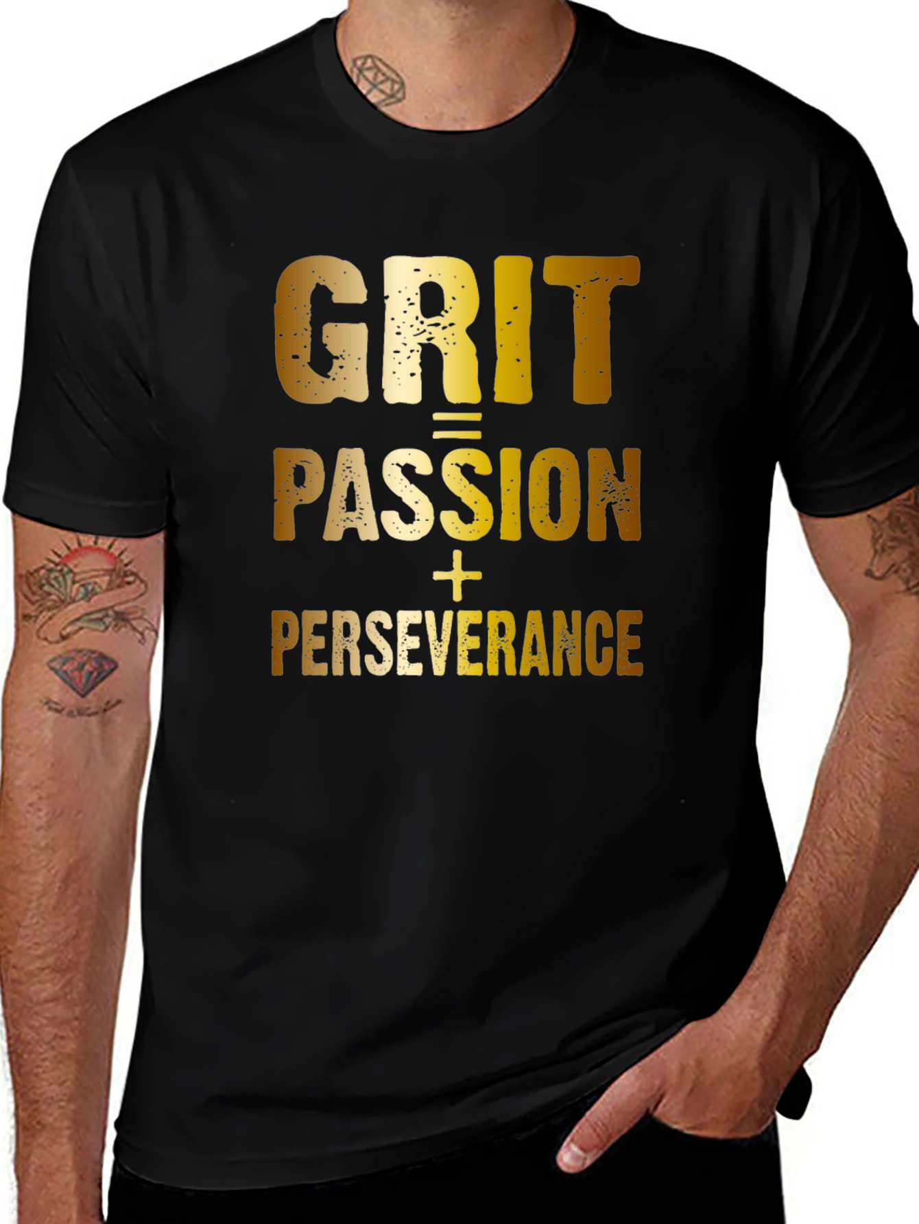 Grit Passion Perseverance Graphic T-Shirt