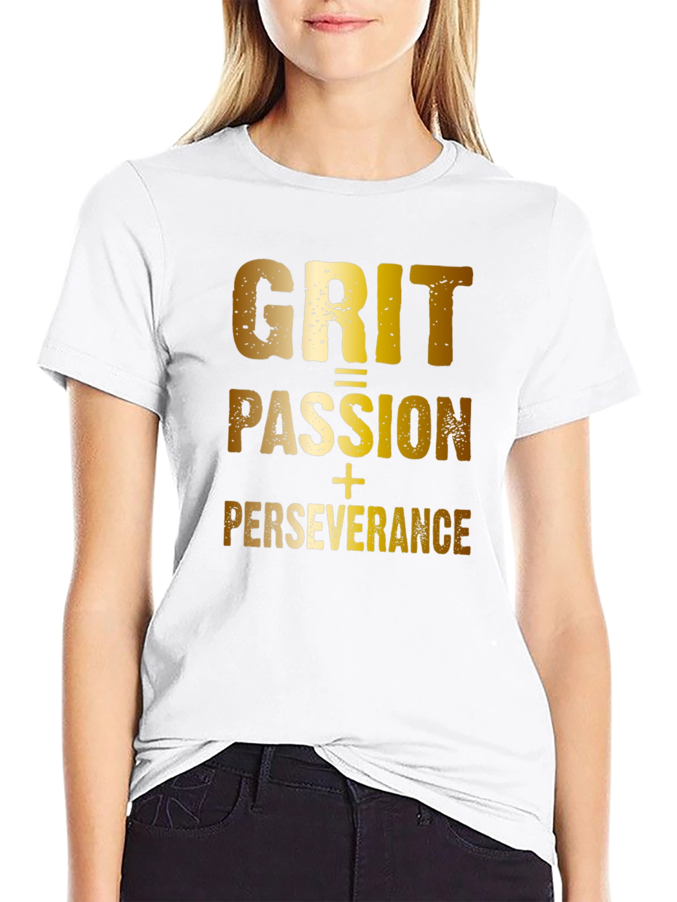 Grit Passion Perseverance Graphic T-Shirt