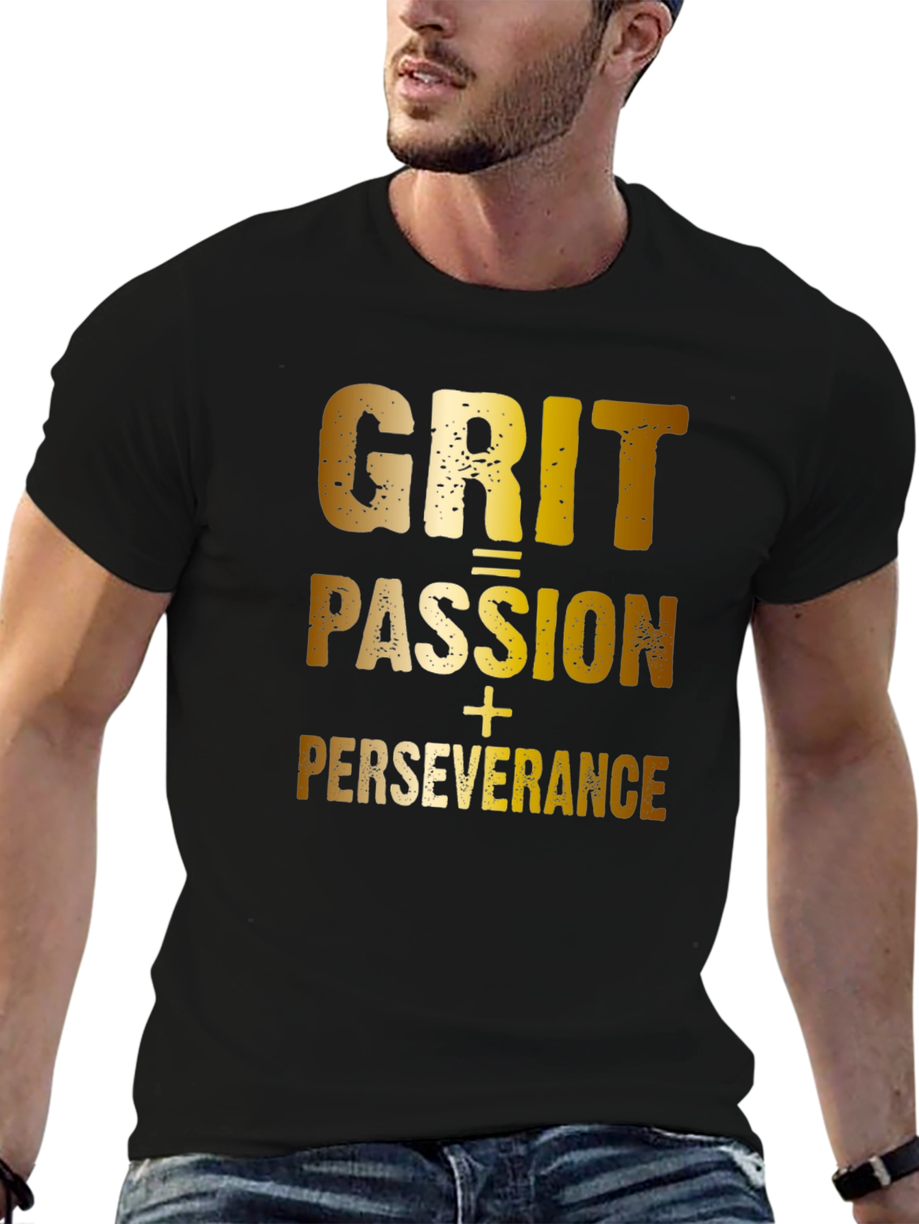 Grit Passion Perseverance Graphic T-Shirt