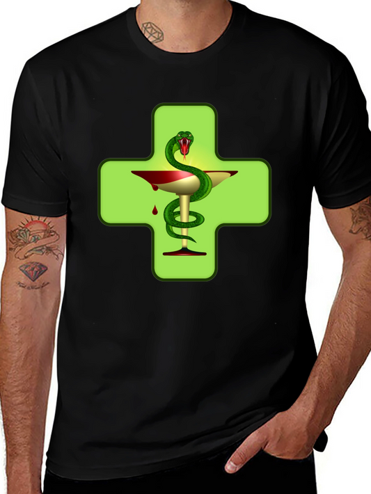 Caduceus T-Shirt: Medicine Symbol Tee
