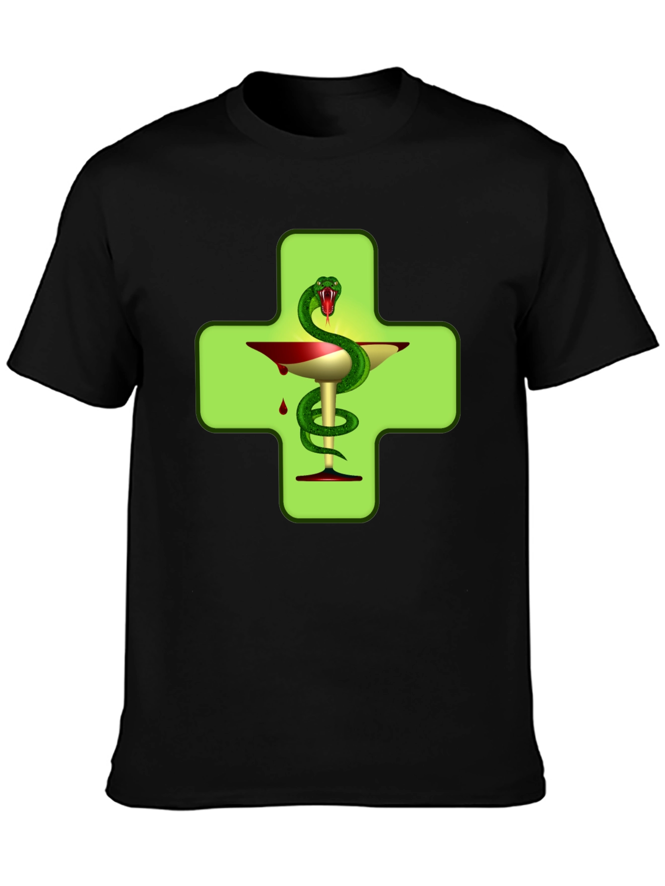 Caduceus T-Shirt: Medicine Symbol Tee