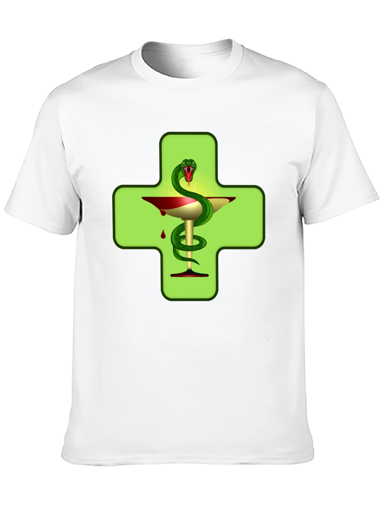 Caduceus T-Shirt: Medicine Symbol Tee