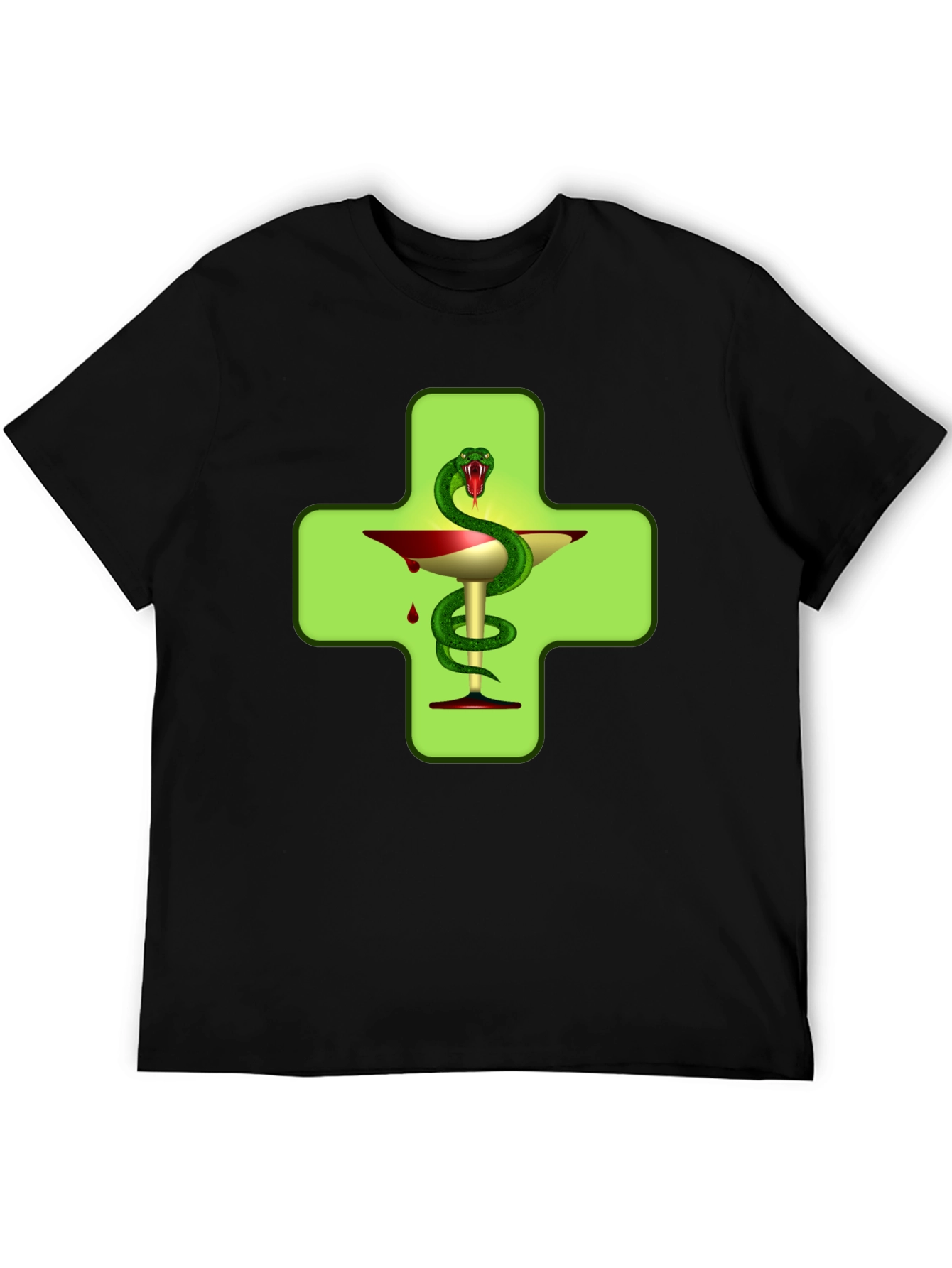 Caduceus T-Shirt: Medicine Symbol Tee