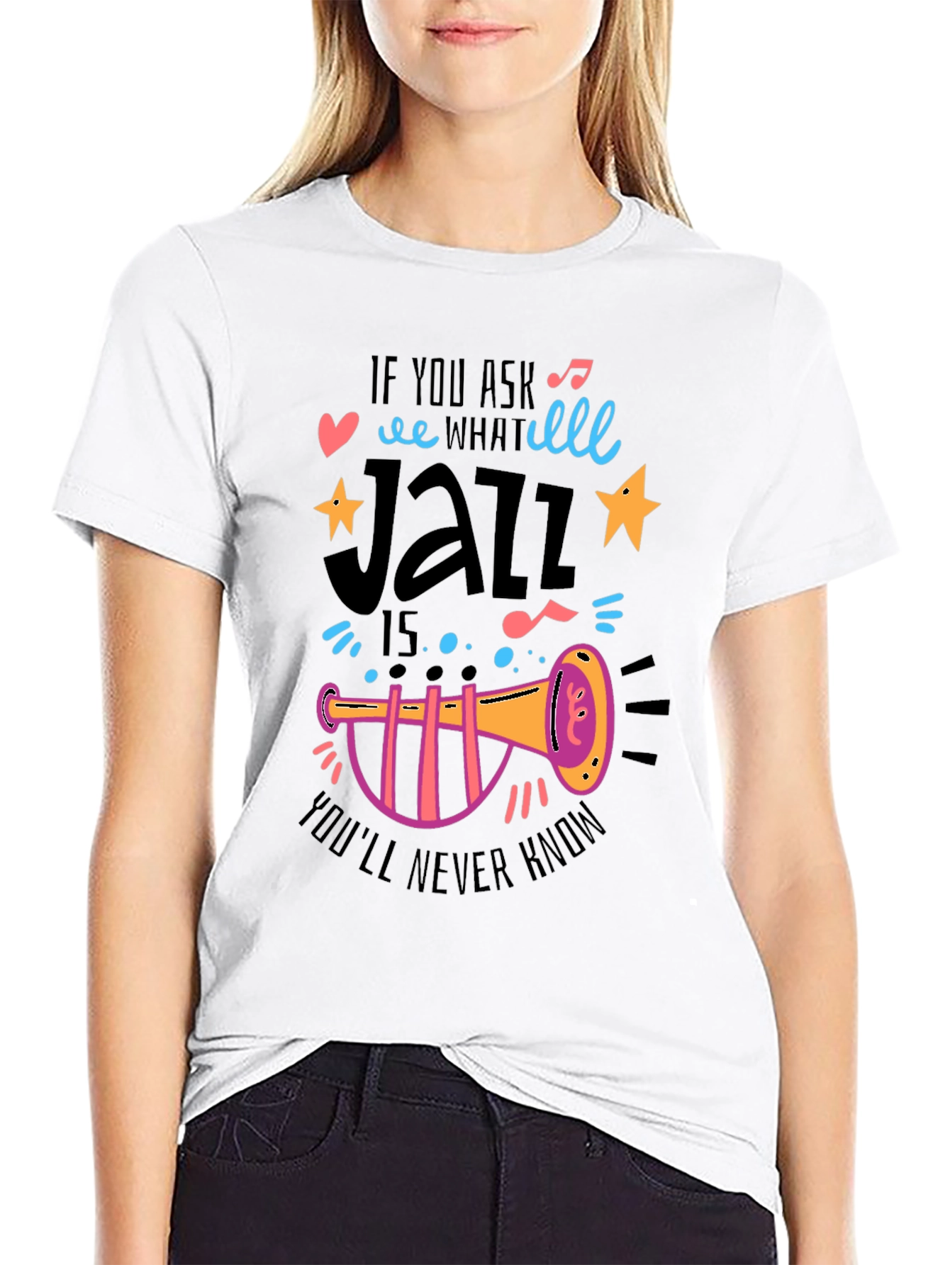 Jazz Music Lover Graphic T-Shirt