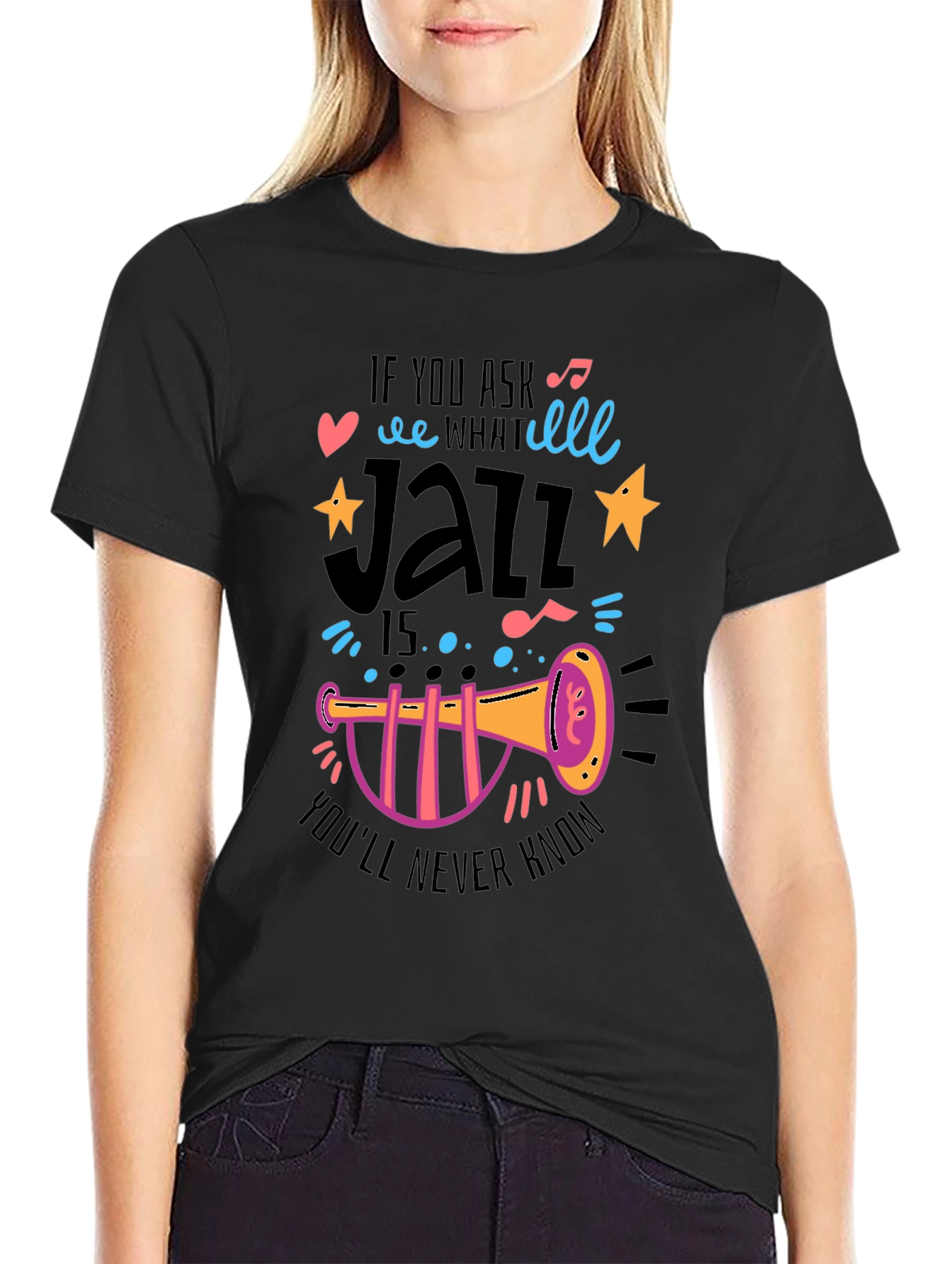 Jazz Music Lover Graphic T-Shirt